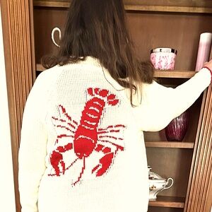 Lobster Sweater! Brand New! Size Medium